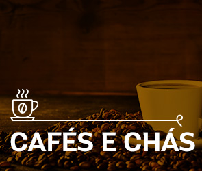 Cafés e Chás no Supermercado Tateno